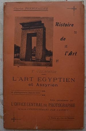 Imagen del vendedor de L'art gyptien et assyrien. a la venta por Librairie les mains dans les poches