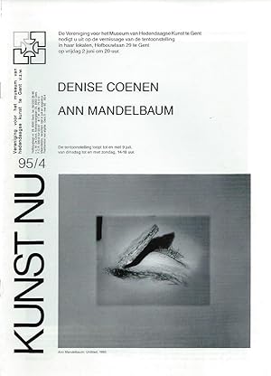 Seller image for Kunst Nu 95/4 : Denise Coenen - Ann Mandelbaum for sale by The land of Nod - art & books