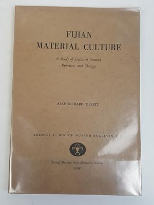 Image du vendeur pour Fijian Material Culture A Study of Cultural Context, Function and Change mis en vente par Keoghs Books