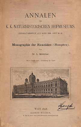 Bild des Verkufers fr Monographie der Ricaniiden (Homoptera) zum Verkauf von ConchBooks