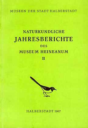 Bild des Verkufers fr Naturkundliche Jahresberichte des Museum Heineanum 2 zum Verkauf von ConchBooks