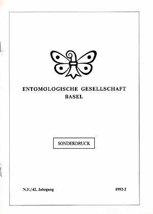 Seller image for Einige Kcherfliegen (Trichoptera) aus Sizilien for sale by ConchBooks