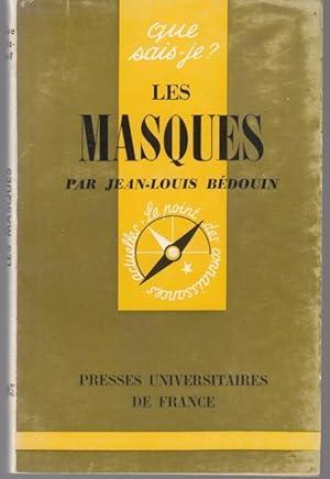 Bild des Verkufers fr Les masques (= Collection "Que sais-je ?") zum Verkauf von Graphem. Kunst- und Buchantiquariat