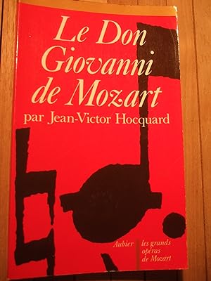 Imagen del vendedor de Le Don Giovanni de Mozart. a la venta por Domifasol