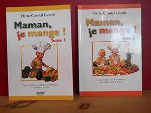 Lot de 2 livre; Maman, je mange ! Tome I: Guide pratique sur l'initiation du bébé aux aliments so...