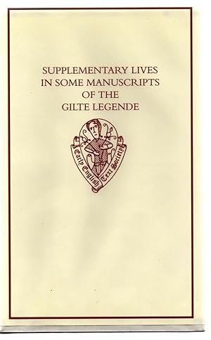 Image du vendeur pour Supplementary Lives in Some Manuscripts of the Gilte Legende mis en vente par Attic Books (ABAC, ILAB)