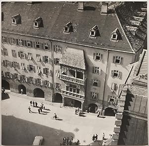 Original 1954 Innsbruck, große Aufnahme, künstlerisch