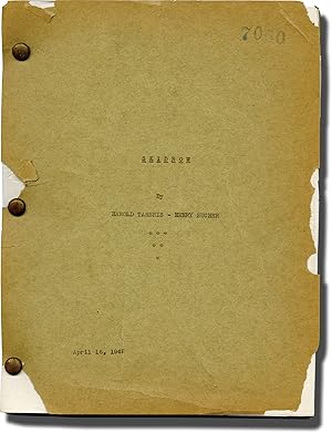 Image du vendeur pour Mug Town [Skidrow] (Original screenplay for the 1942 film) mis en vente par Royal Books, Inc., ABAA