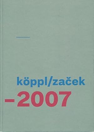 Immagine del venditore per Kppl, Zac ek 1997 - 2007. venduto da Fundus-Online GbR Borkert Schwarz Zerfa