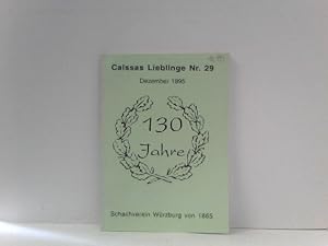 130 Jahre Schachverein Würzburg 1865