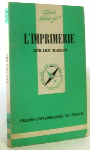 L'imprimerie (Que sais-je)