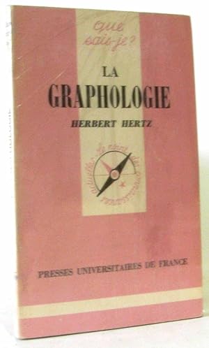 La Graphologie (Que sais-je)