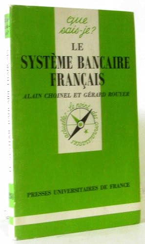 Imagen del vendedor de Le systme bancaire Franais (Que sais-je) a la venta por crealivres