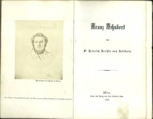 Imagen del vendedor de Franz Schubert. a la venta por Antiquariat Weinek