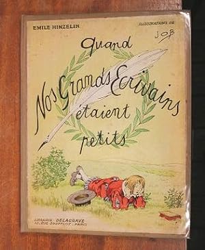 Seller image for Quand nos grands crivains taient petits for sale by Librairie de l'Avenue - Henri  Veyrier