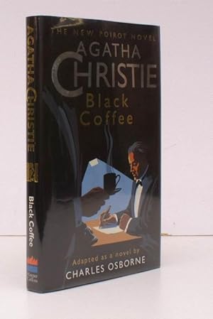 Seller image for Black Coffee. A Novel adapted by Charles Osborne from the Play by Agatha Christie. [A Hercule Poirot mystery]. FINE COPY IN UNCLIPPED DUSTWRAPPER for sale by Island Books