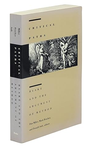 Imagen del vendedor de Critical Paths. Blake and the Argument of Method. a la venta por John Windle Antiquarian Bookseller, ABAA
