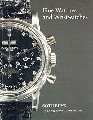 Sothebys November 1997 Fine Watches and Wristwatches