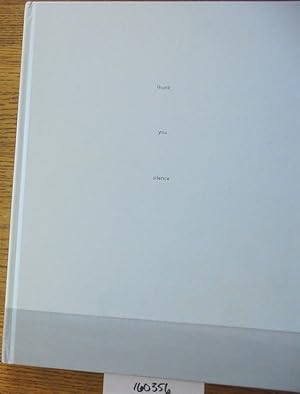 Seller image for Ugo Rondinone: thank you silence for sale by Mullen Books, ABAA