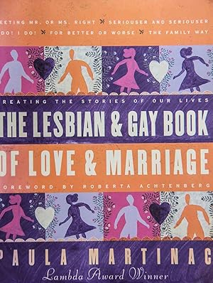 Imagen del vendedor de Lesbian and Gay Book of Love and Marriage a la venta por Mad Hatter Bookstore