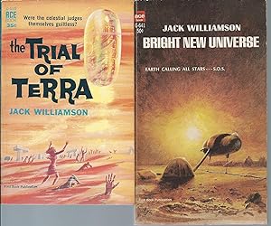 "JACK WILLIAMSON" FIRST EDITION NOVELS: The Trial of Terra / Bright New Universe