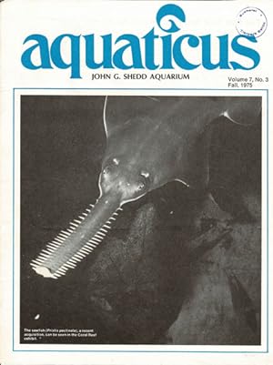 Imagen del vendedor de aquaticus - Vol. 7, No. 3, 1975 a la venta por Schueling Buchkurier