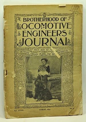 Seller image for Brotherhood of Locomotive Engineers Monthly Journal, Volume 33, No. 8 (August 1899) for sale by Cat's Cradle Books