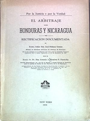Bild des Verkufers fr El Arbitraje entre Honduras y Nicaragua; zum Verkauf von books4less (Versandantiquariat Petra Gros GmbH & Co. KG)