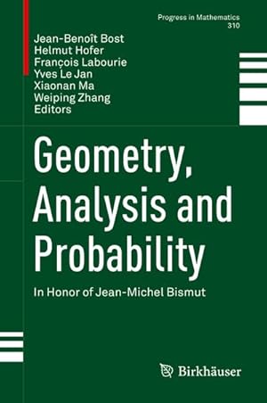 Seller image for Geometry, Analysis and Probability for sale by BuchWeltWeit Ludwig Meier e.K.