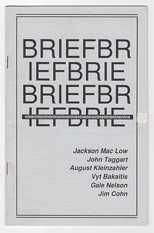 Image du vendeur pour Brief 9 (May 1991) mis en vente par Philip Smith, Bookseller