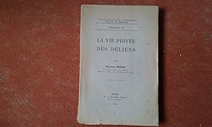 La vie privée des Déliens