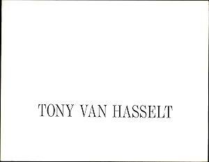 Tony Van Hasselt / A Studio Visit (SIGNED BY THE ARTIST)