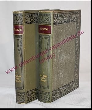 Grillparzers Werke in 5 Bänden: Band 3 und 4 (um 1910) - Grillparzer, Franz/ Franz,Rudolf (Hrsg)