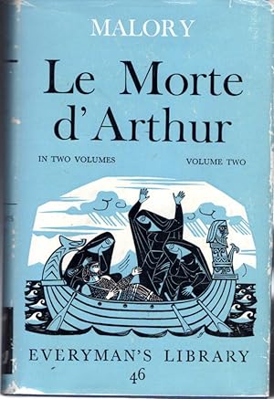 Image du vendeur pour Le Morte D'Arthur (Volume Two (2) only)(Everyman's Library #46) mis en vente par Dorley House Books, Inc.