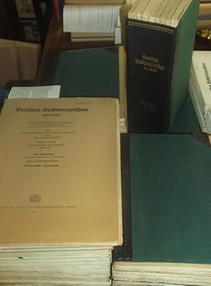 Deutsches Bücherverzeichnis 1961 - 1965 Verzeichnis der deutschen und der ausländischen deutschsp...