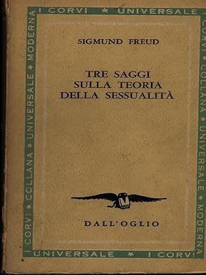 Seller image for Tre saggi sulla teoria della sessualita' for sale by Librodifaccia