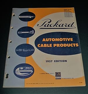 Packard Automotive Cable Products Catalog 1957 edition