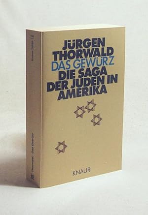 Imagen del vendedor de Das Gewrz : die Saga d. Juden in Amerika / Jrgen Thorwald a la venta por Versandantiquariat Buchegger