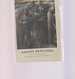 Bild des Verkufers fr Kunst dem Volk. Monatsschrift fr Bildende Kunst. Sonderheft " Grosse Deutsche Kunstausstellung" Mnchen 1942. zum Verkauf von Ant. Abrechnungs- und Forstservice ISHGW