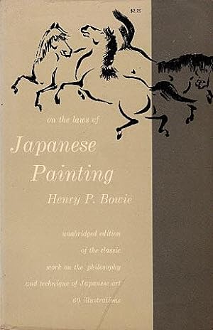 Bild des Verkufers fr On the Laws of Japanese Painting zum Verkauf von LEFT COAST BOOKS