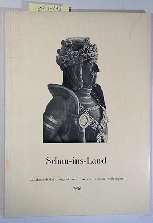 Seller image for Schau-ins-Land - 74. Jahresheft des Breisgau-Geschichtsvereins for sale by Antiquariat Trger