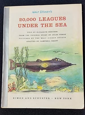 Imagen del vendedor de Walt Disney's 20,000 LEAGUES UNDER THE SEA a la venta por Edward Ripp: Bookseller