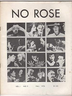 Seller image for No Rose, Volume 1, Number 2 (Fall 1976) for sale by Philip Smith, Bookseller