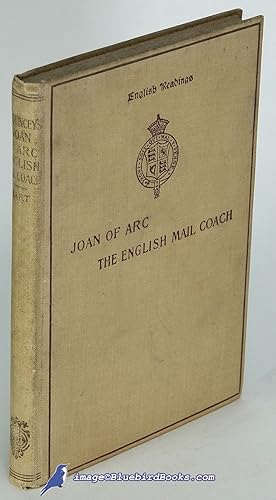 Seller image for Joan of Arc and The English Mail Coach (Readings for Students) for sale by Bluebird Books (RMABA, IOBA)