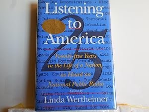 Seller image for Listening to America for sale by Horton Colbert