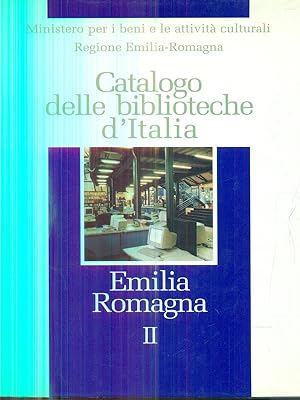 Catalogo delle biblioteche d'Italia - Emilia Romagna II