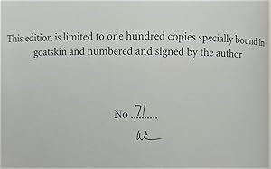 Seller image for RED DOC *** SIGNED, LIMITED & NUMBERED. 1ST EDITION Bound in Goatskin & Slipcase *** for sale by Coach Books