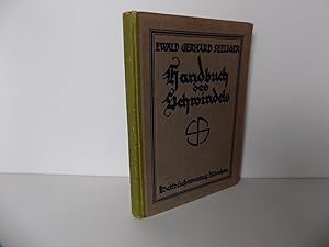 Bild des Verkufers fr Handbuch des Schwindels. zum Verkauf von Antiquariat Rolf Bulang