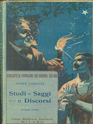 Seller image for Studi Saggi e discorsi vol primo for sale by Librodifaccia