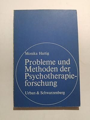 Bild des Verkufers fr Probleme und Methoden der Psychotherapieforschung zum Verkauf von ANTIQUARIAT Franke BRUDDENBOOKS